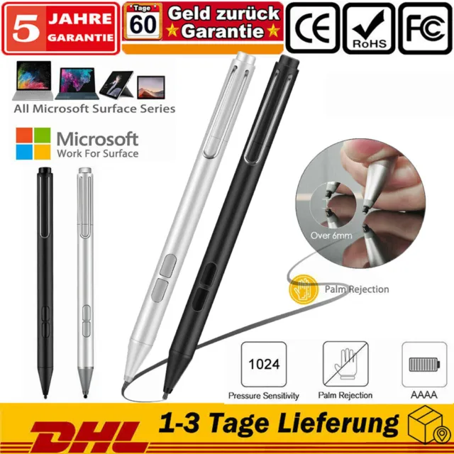 Surface Stylus Stift Pen für Microsoft Pro 3,4,5,6,7,8,X,Go/GO2,Studio,Laptop