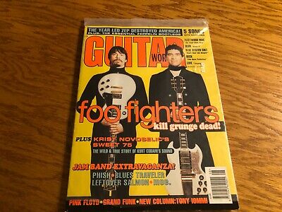 AUGUST 1997 GUITAR WORLD music magazine  (UNREAD) FOO FIGHTERS