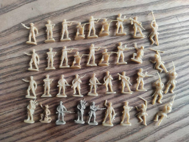 Figurines William Britain - Soldats Anglais WW2 Au Combat Normandie 1944 - Ref 17876