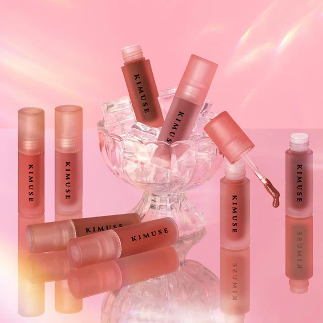 à lèvres mat Glaçage à lèvres en velours Teinte pour les lèvres Gloss à lèvres 8