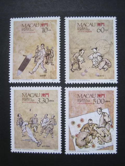 China - Macau  MiNr. 624-627 postfrisch** (N 311)
