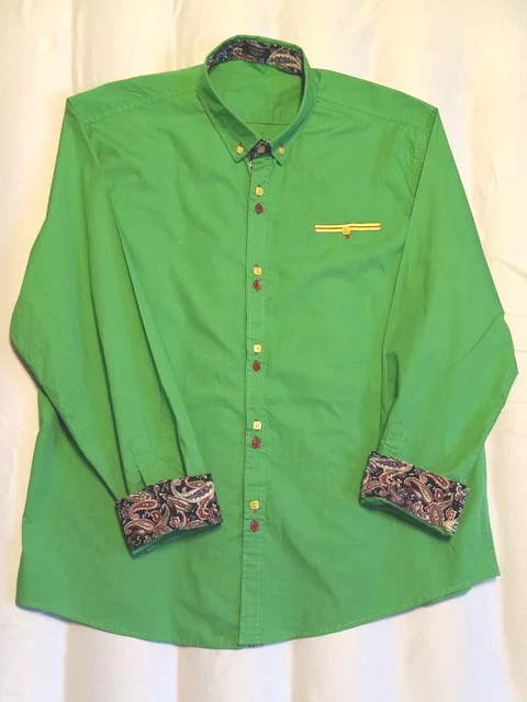 COOFANDY Men's Dress Shirt Long Sleeve Casual Button Down Shirts 2XL