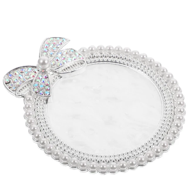 18 Tavolozze Mixing Tonde In Acciaio Inox - Per Trucco, Pittura, Acquerelli