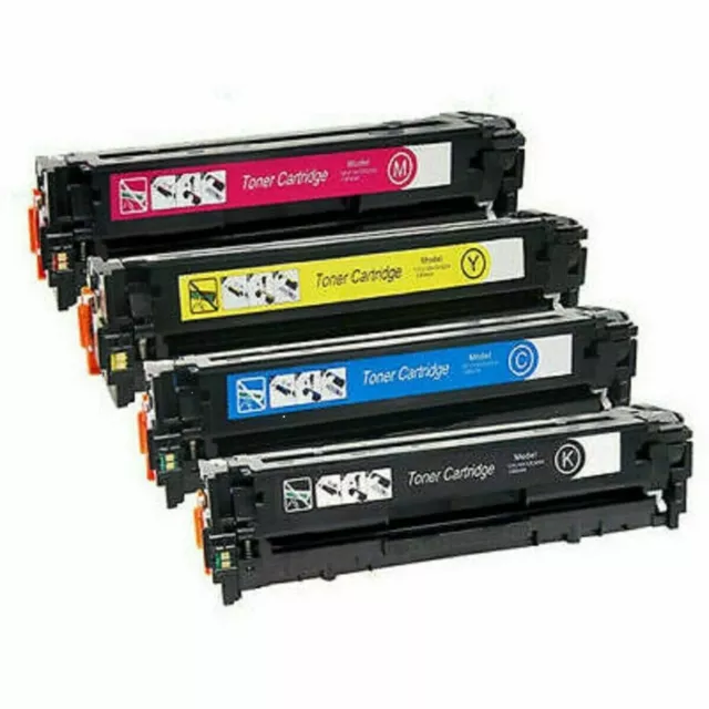 4x Toner for HP CE320A CE321A CE322A CE323A CE320