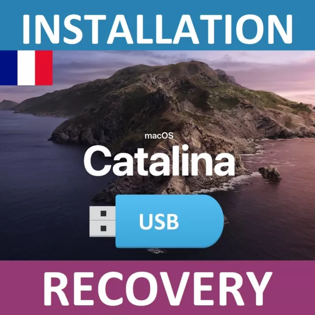 CLÉ USB BOOTABLE OS Catalina 10.15 OSX Mac EUR 14,90 - PicClick FR