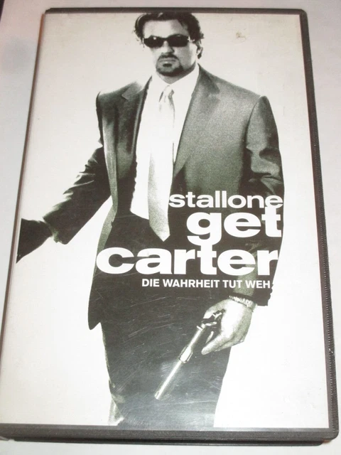 WARNER - GET Carter - VHS/Action/Sylvester Stallone/Mickey Rourke/uncut ...
