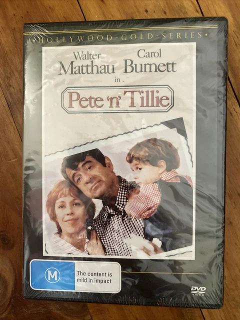 Pete 'n' Tillie (DVD, 1972) Walter Matthau Carol Burnett R4 BRAND NEW/SEALED