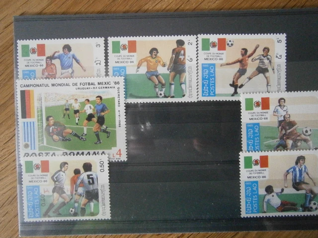 Timbres - Yémen - 1981 - No 339/342 BI - Coupe du monde de football