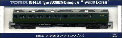 Tomix N Scale J.R. Type Sushi24-0 Dining Car 'Twilight Express' fro...