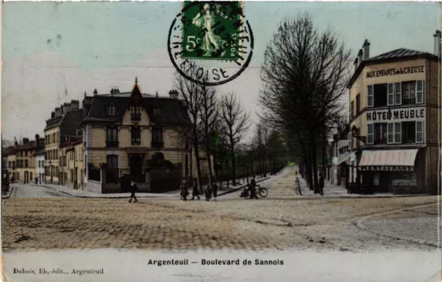 CPA ARGENTEUIL - Boulevard de SANNOIS (519334)