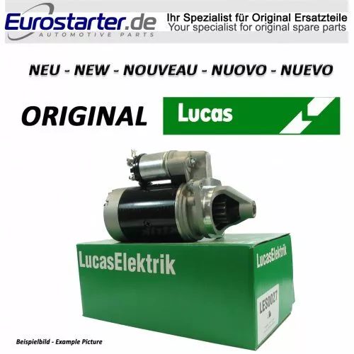 1x_ Anlasser Lucas Neu Original 26275 für Perkins Marine Insulated Version