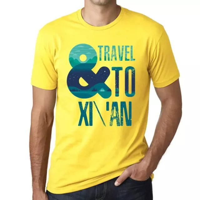 Men's Graphic T-Shirt And Travel To Xi'an Eco-Friendly Limited Edition