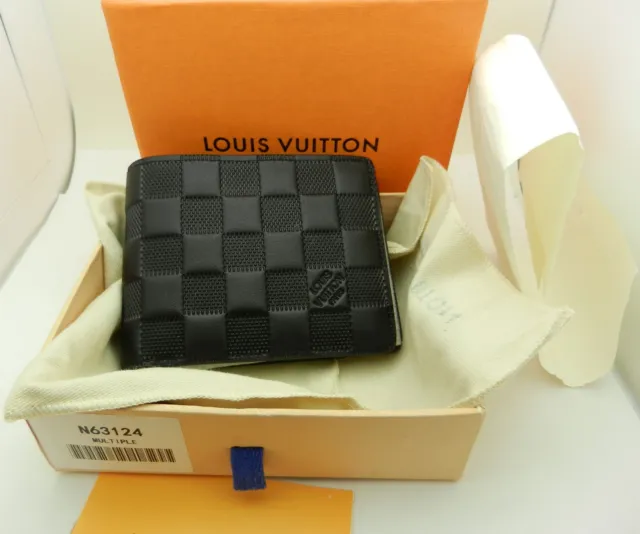 Louis Vuitton DAMIER INFINI Multiple wallet (N63124)