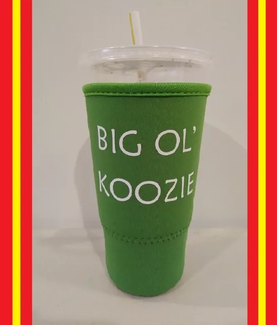 Fits McDonalds & Dunkin Koozie  Large  32oz Insulated Neoprene Cup Sleeve Cooler