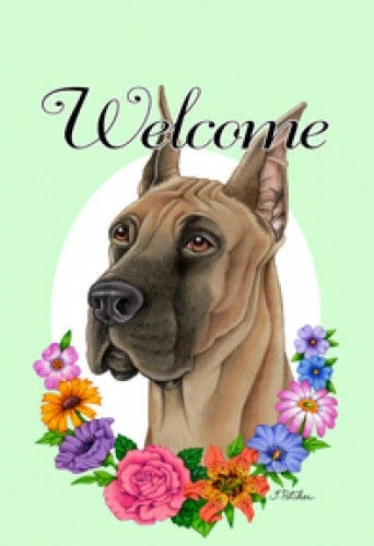 Welcome Garden Flag - Great Dane 630201