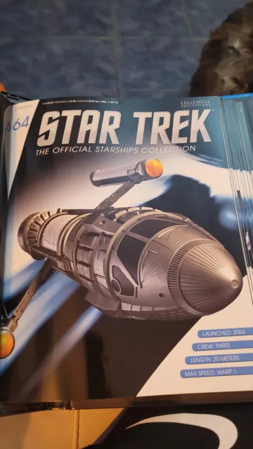 Star Trek Eaglemoss Issue 64  Phoenix & Magazine