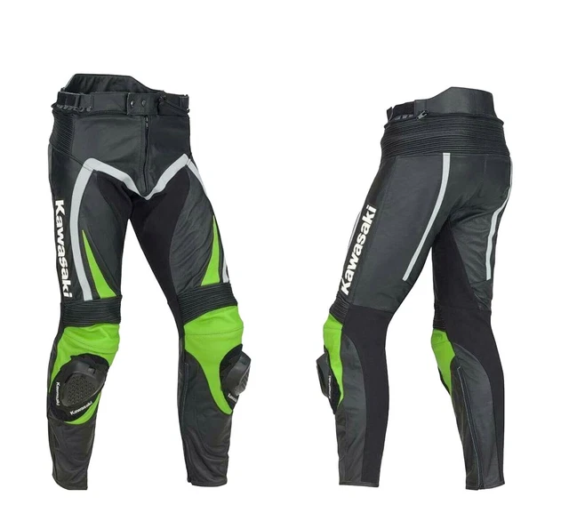 Pantaloni da uomo moto motociclista in pelle pantaloni da corsa MOTOGP moto pant