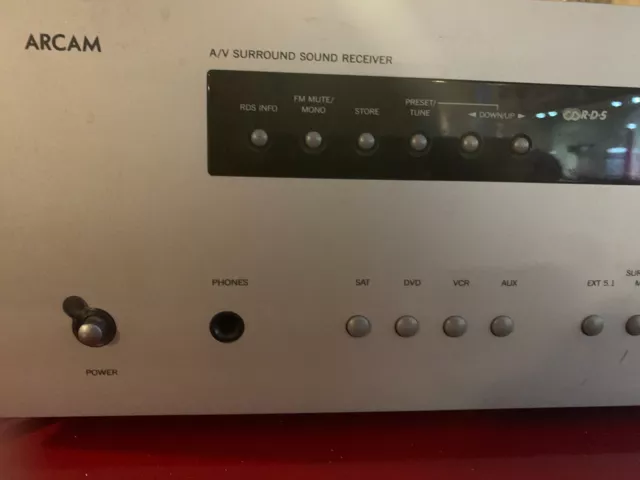 Arcam AVR200 Audiophile Amplifier Receiver with Remote in Excellent Condition 2