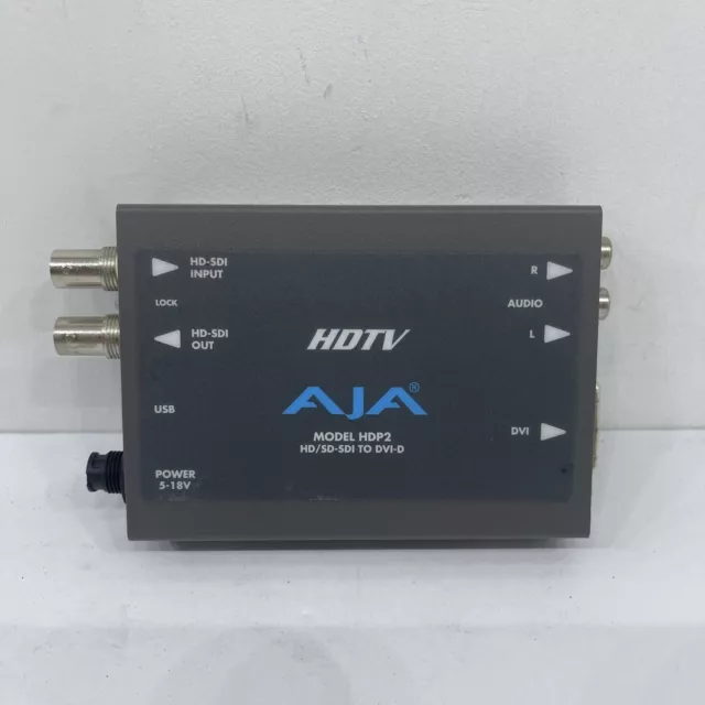 AJA HDTV HD/SD-SDI to DVI-D Converter HDP2