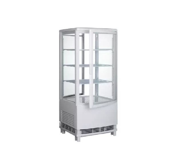Winco CRD-1 White Countertop Refrigerated Beverage Display