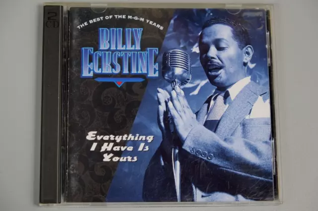 CD Album, Billy Eckstine, The Best of the MGM years, 2 Disc, Grade B