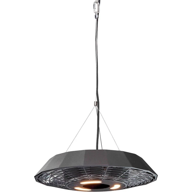 Enders Elektro Heizstrahler Marbella LED Lampe Halogen Infrarot Heizung 2000W