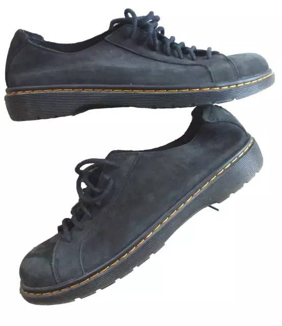 DR MARTENS suede leather shoes..DOCS Air Wair Soft Wair..size 42/men 9/women 10