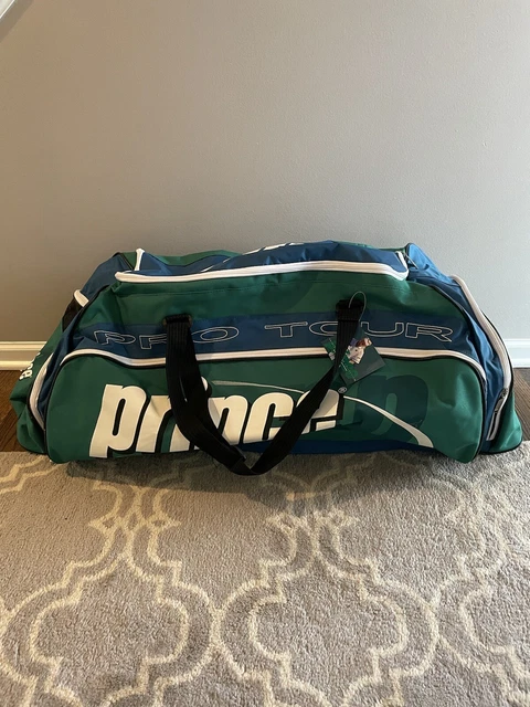 Vintage PRINCE Pro Tour Duffle TENNIS Travel Large Gear Bag Jona Novotna NWT Vintage PRINCE Pro Tour Duffle TENNIS Travel Large Gear Bag Jona Novotna NWT