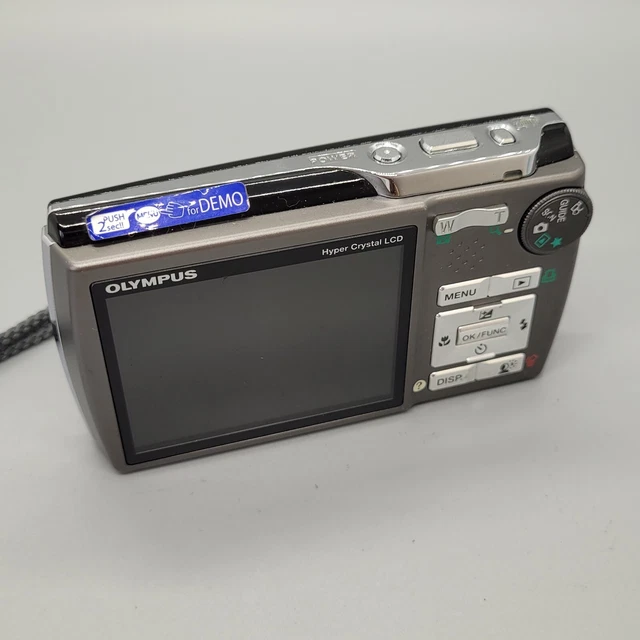 Olympus Mju 830 8,0 megapixel fotocamera digitale compatta testata nera 2