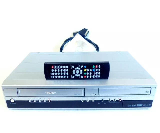 Toshiba D-VR40 DVDR-RW VHS Video Rekorder VCR Kombigerät, für Digitalsierung 2