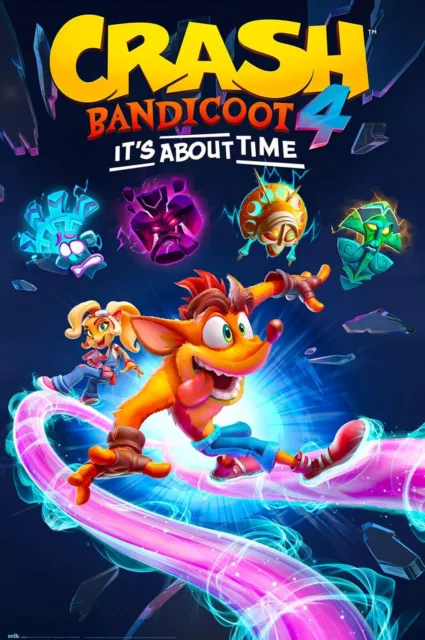 Colpo Bandicoot Gioco Grande Poster 61x91.5 CM 61x91.4cm Nuovo It's About Me