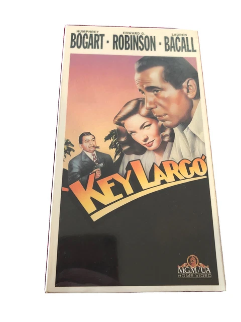KEY LARGO VHS Bogart, Edward G. Robinson, Bacall **SEALED** £6.62 ...