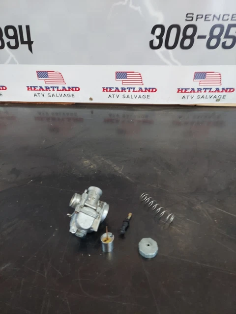 1990 kawasaki KX 80 oem carb cap slide choke spring assembly ci