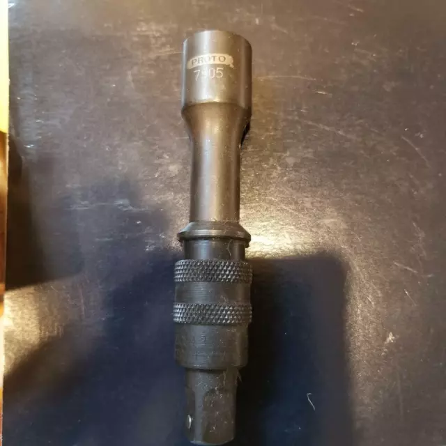 Stanley Proto J7505 1/2" Drive Locking Impact Ext, 1/2"x5"
