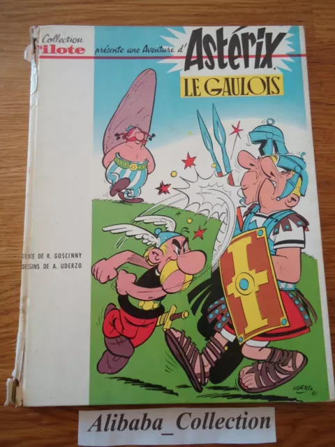 BD ASTERIX LE GAULOIS 1961 EO 1a 1963 PILOTE GOSCINNY UDERZO OBELIX