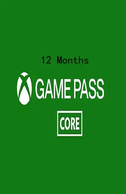 Xbox Game Pass Core 12 mesi - codice digitale download Microsoft Xbox Live - DE