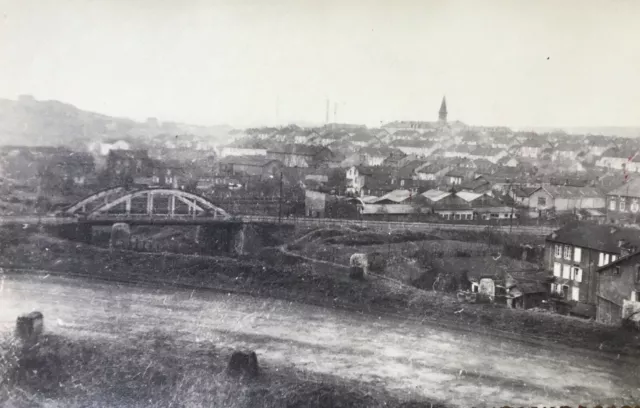 Antique photo Joeuf, Meurthe-et-Moselle 54, Chemin des Bourriques, photograph