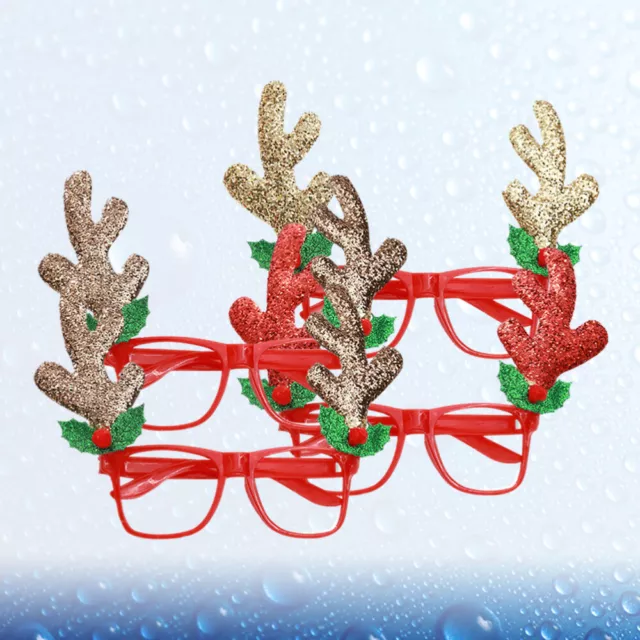 4 PCS Weihnachtsbrille Kind Weihnachtsgeschenke Kostüm Kostüme Für Erwachsene