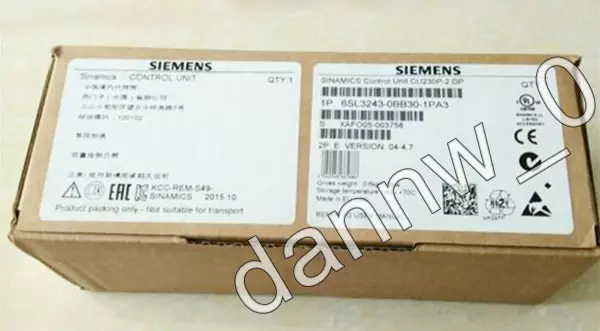 New in box Siemens 6SL3243-0BB30-1PA3  6SL3 243-0BB30-1PA3 control unit/1