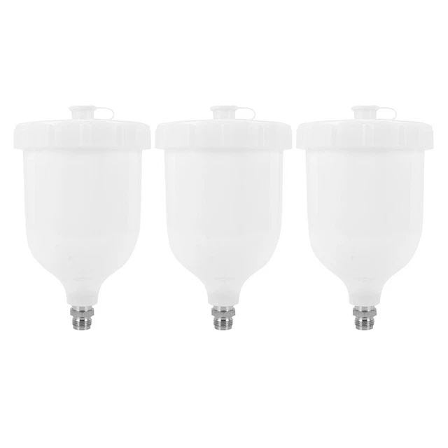 3 x tazze per pistole a spruzzo pentola 600 ml per/Pro Pri FS4C2