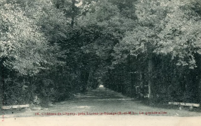 *33949 cpa Château de Chevry près Lorrez le Bocage
