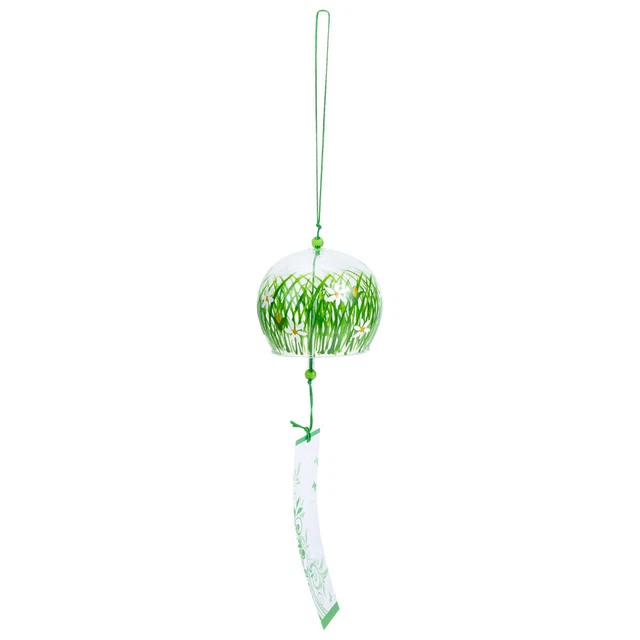 Vintage Wind Chime Gift Glass Decor Windchimes Outdoors Vintage Wind Bell