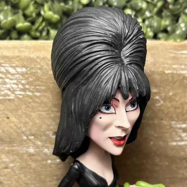 Royal Bobbles Elvira Mistress of the Dark Bobblehead Black Dress Snake (See Pics 2