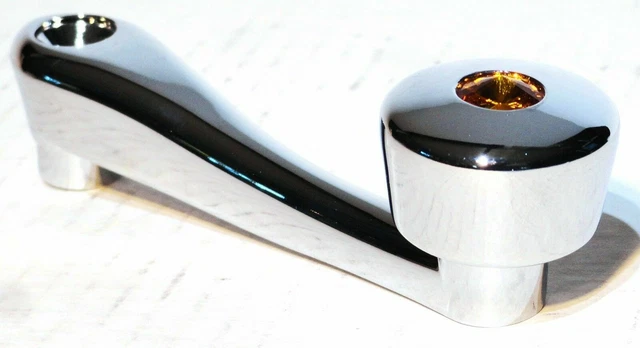 window crank amber slot adaptor chrome for Freightliner Peterbilt Kenworth IHC