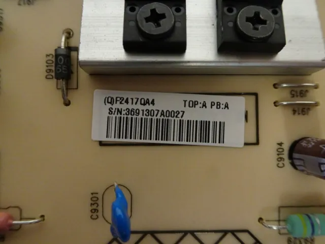 Philips BDL4830QL/00 Power Supply Board (715G7272-P02-000-003M) F2417QA4 2