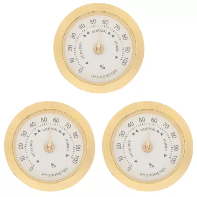 Set of 3 Instrumentenpflege Hygrometer Ukulele-Hygrometer Fortschrittlich