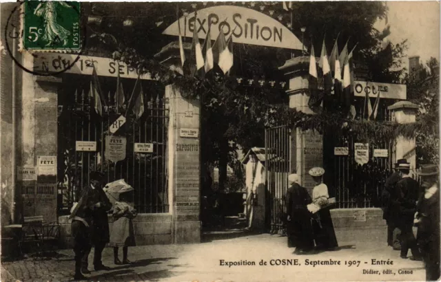 CPA AK Expo by COSNE 1907 the Entrance (860596)