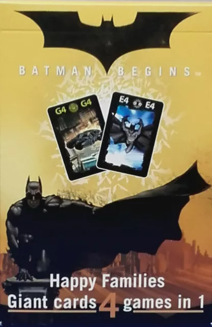 Batman Begins Happy Families Kartenspiel