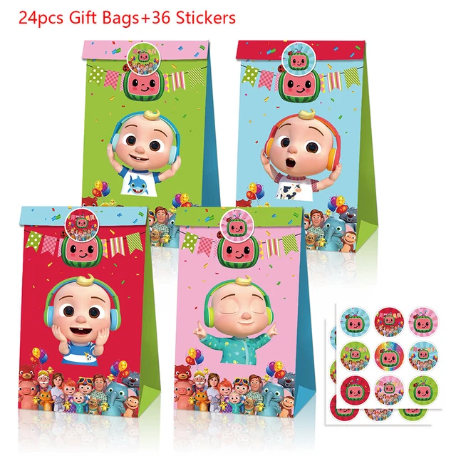 Baseball-Geschenktüten Mit Aufklebern, 24 Stück - Kraftpapier-Tüten Für Mottopartys & Süßigkeiten