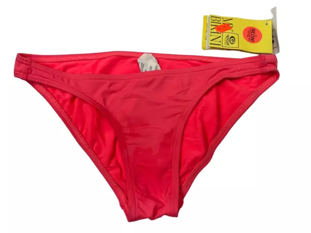 Rip Curl Women's Classic Surf Eco Cheeky Coverage Bikini Bottom, Pink, XS